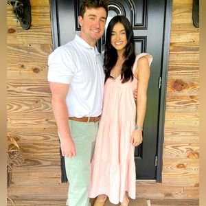 Light Pink Eyelet Dress from Pants Store